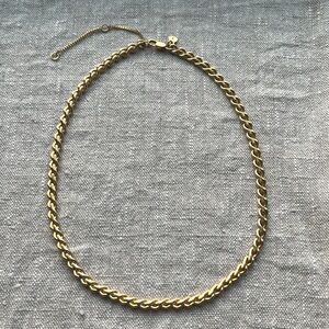 Madewell Unisex Gold Gold-Tone Link Chain Necklace Size 18